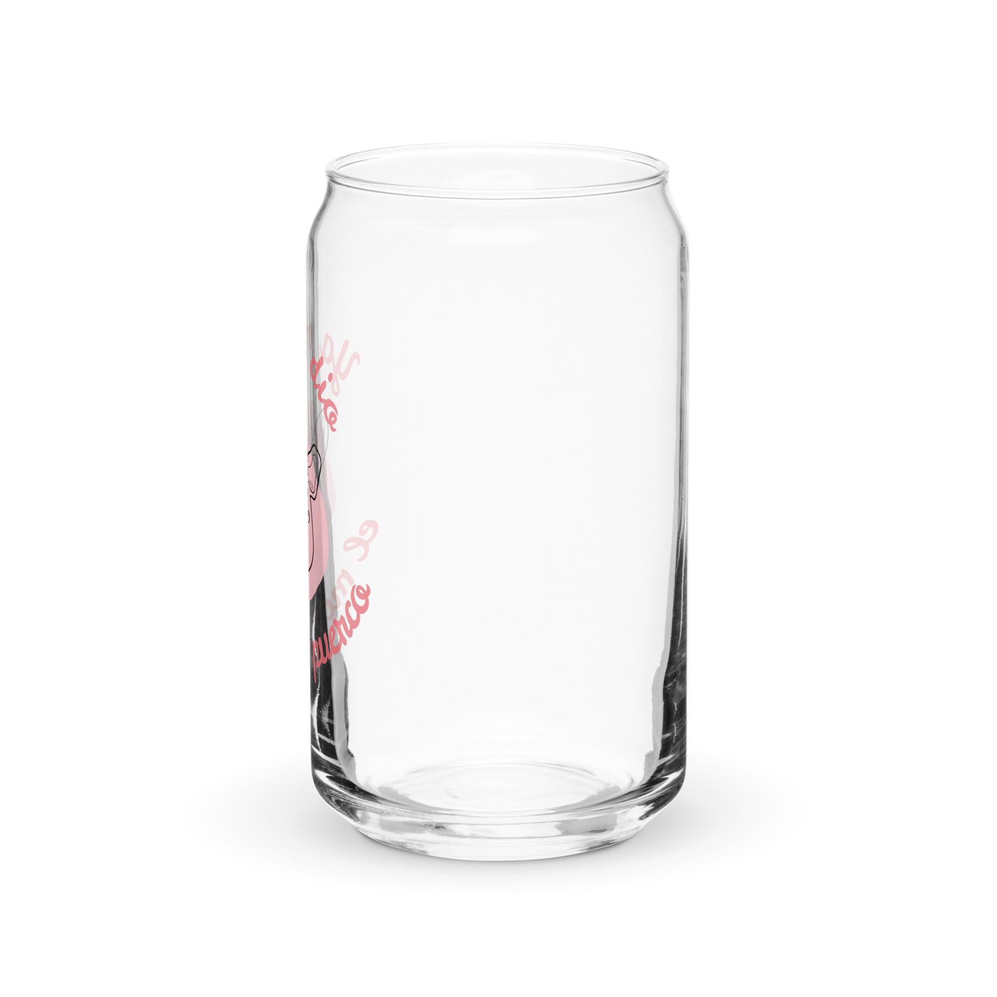 Can-shaped glass